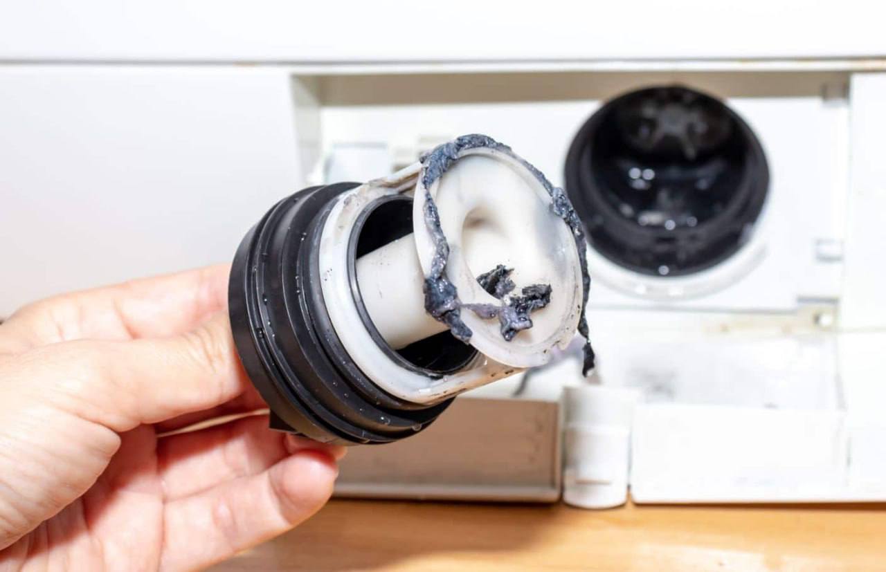 Чистка сливного фильтра